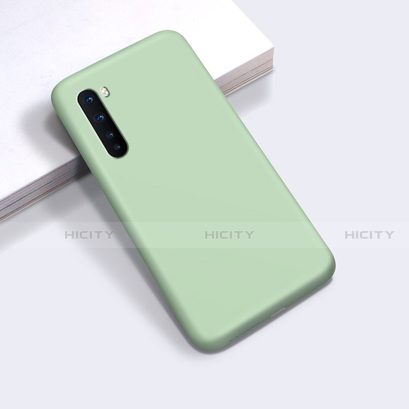 Funda Silicona Ultrafina Goma 360 Grados Carcasa para OnePlus Nord Menta Verde