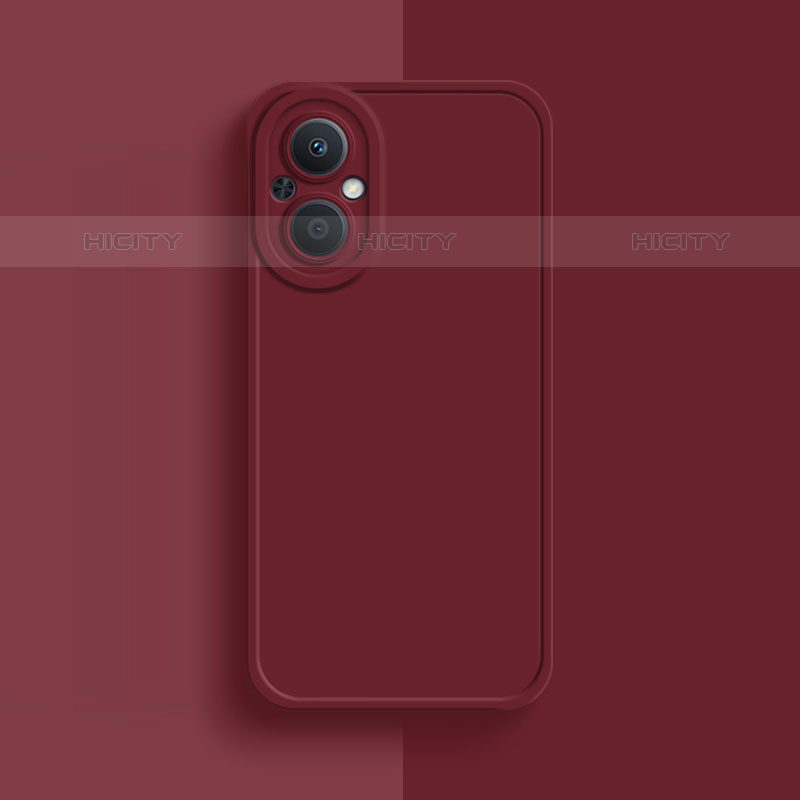 Funda Silicona Ultrafina Goma 360 Grados Carcasa para OnePlus Nord N20 5G Rojo