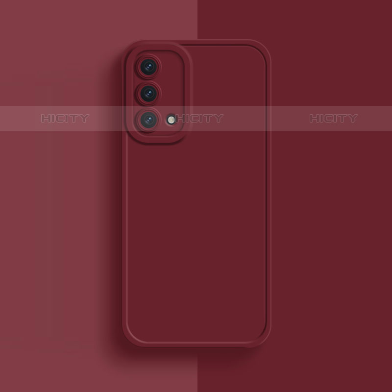 Funda Silicona Ultrafina Goma 360 Grados Carcasa para OnePlus Nord N200 5G Rojo