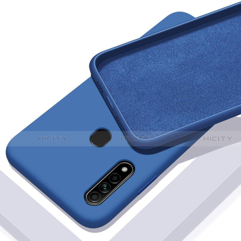 Funda Silicona Ultrafina Goma 360 Grados Carcasa para Oppo A31 Azul