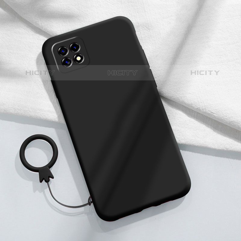 Funda Silicona Ultrafina Goma 360 Grados Carcasa para Oppo A53 5G Negro