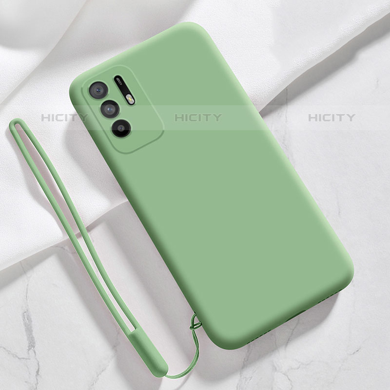 Funda Silicona Ultrafina Goma 360 Grados Carcasa para Oppo A94 5G Verde