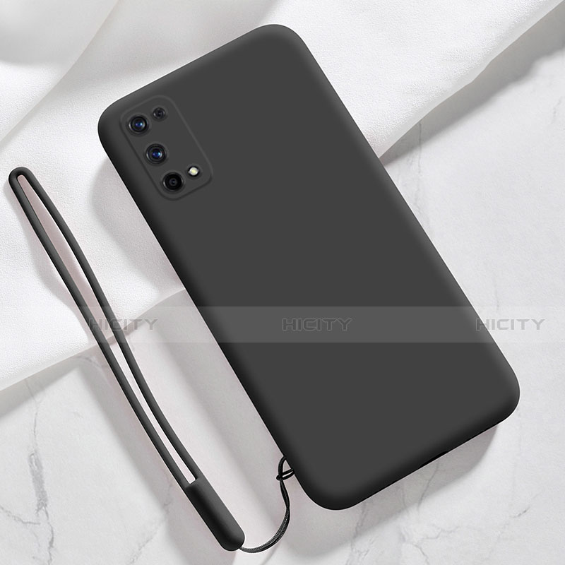 Funda Silicona Ultrafina Goma 360 Grados Carcasa para Realme Q2 Pro 5G Negro