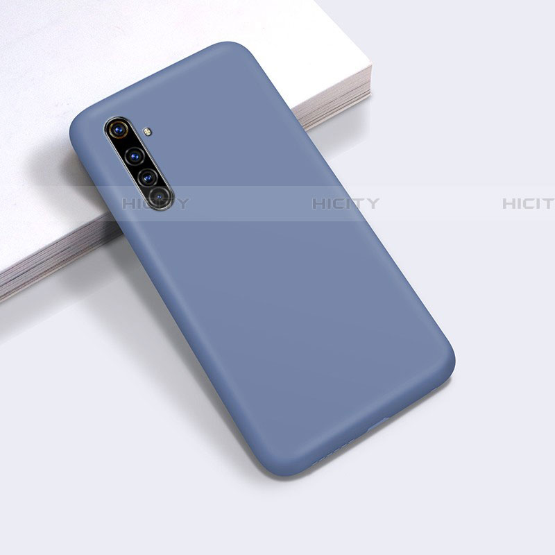 Funda Silicona Ultrafina Goma 360 Grados Carcasa para Realme X50 Pro 5G Gris