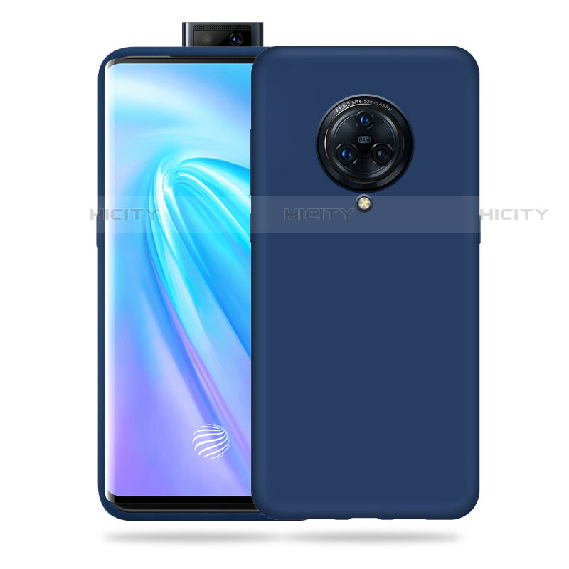 Funda Silicona Ultrafina Goma 360 Grados Carcasa para Vivo Nex 3 Azul