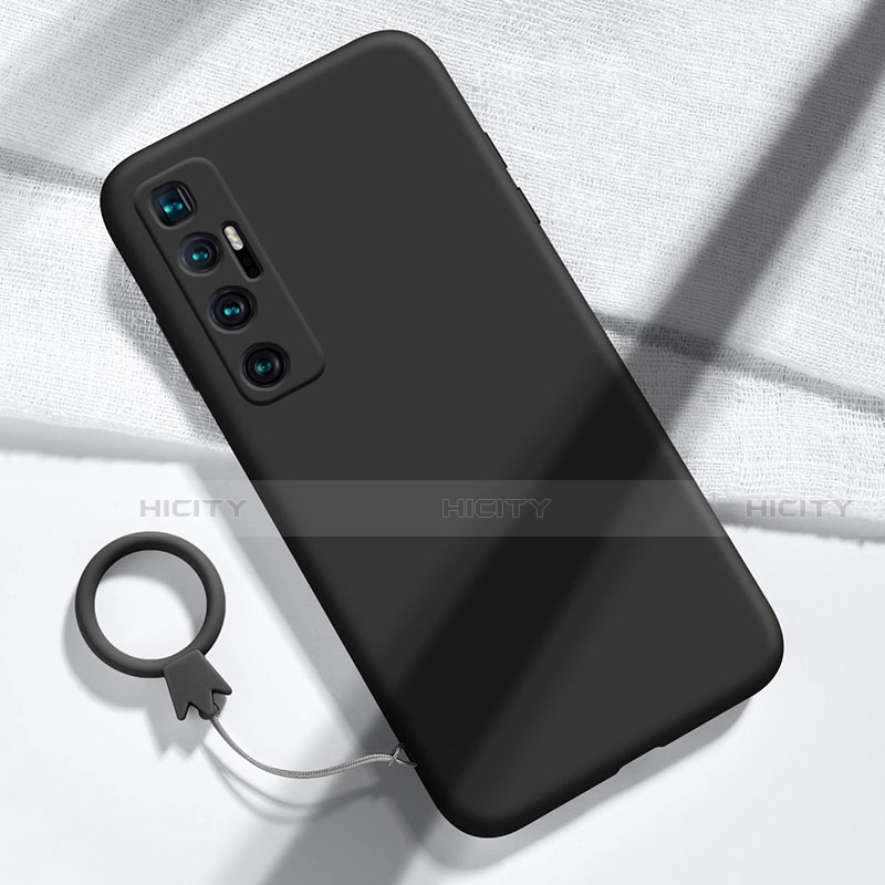 Funda Silicona Ultrafina Goma 360 Grados Carcasa para Xiaomi Mi 10 Ultra Negro