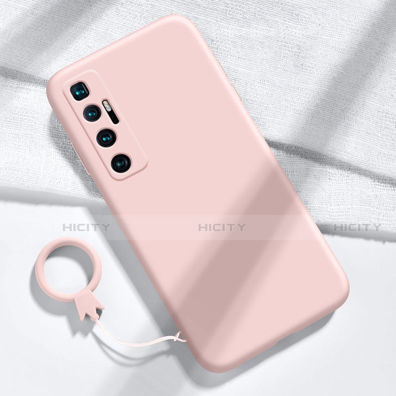 Funda Silicona Ultrafina Goma 360 Grados Carcasa para Xiaomi Mi 10 Ultra Rosa