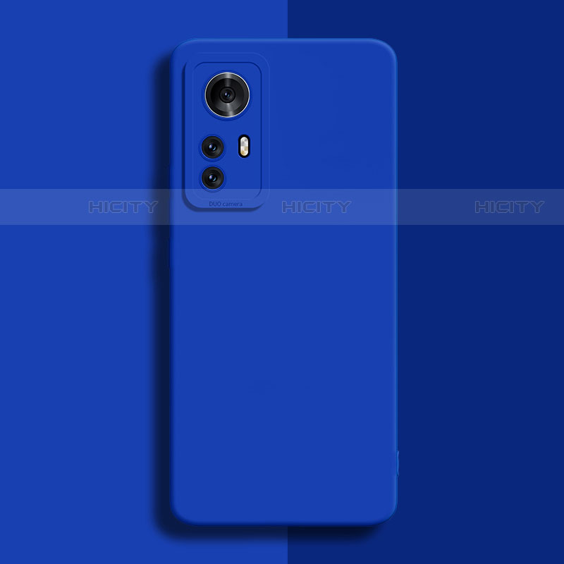 Funda Silicona Ultrafina Goma 360 Grados Carcasa para Xiaomi Mi 12 5G Azul