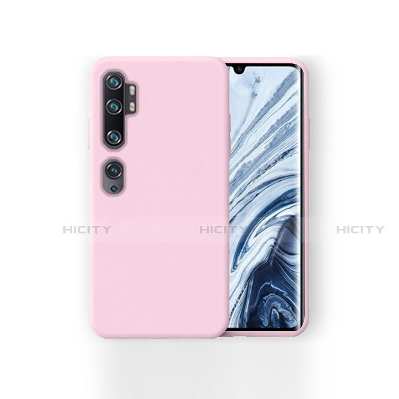 Funda Silicona Ultrafina Goma 360 Grados Carcasa para Xiaomi Mi Note 10 Rosa