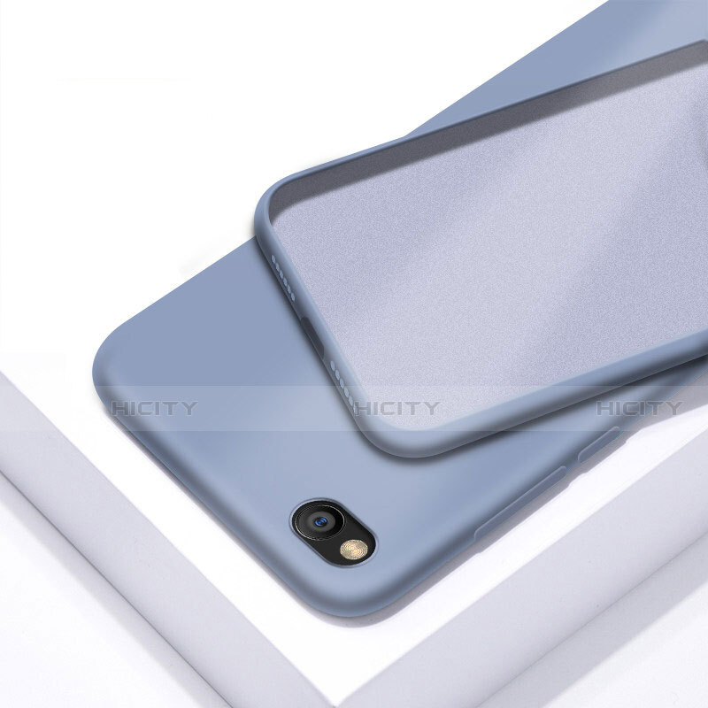 Funda Silicona Ultrafina Goma 360 Grados Carcasa para Xiaomi Redmi Go Azul Cielo