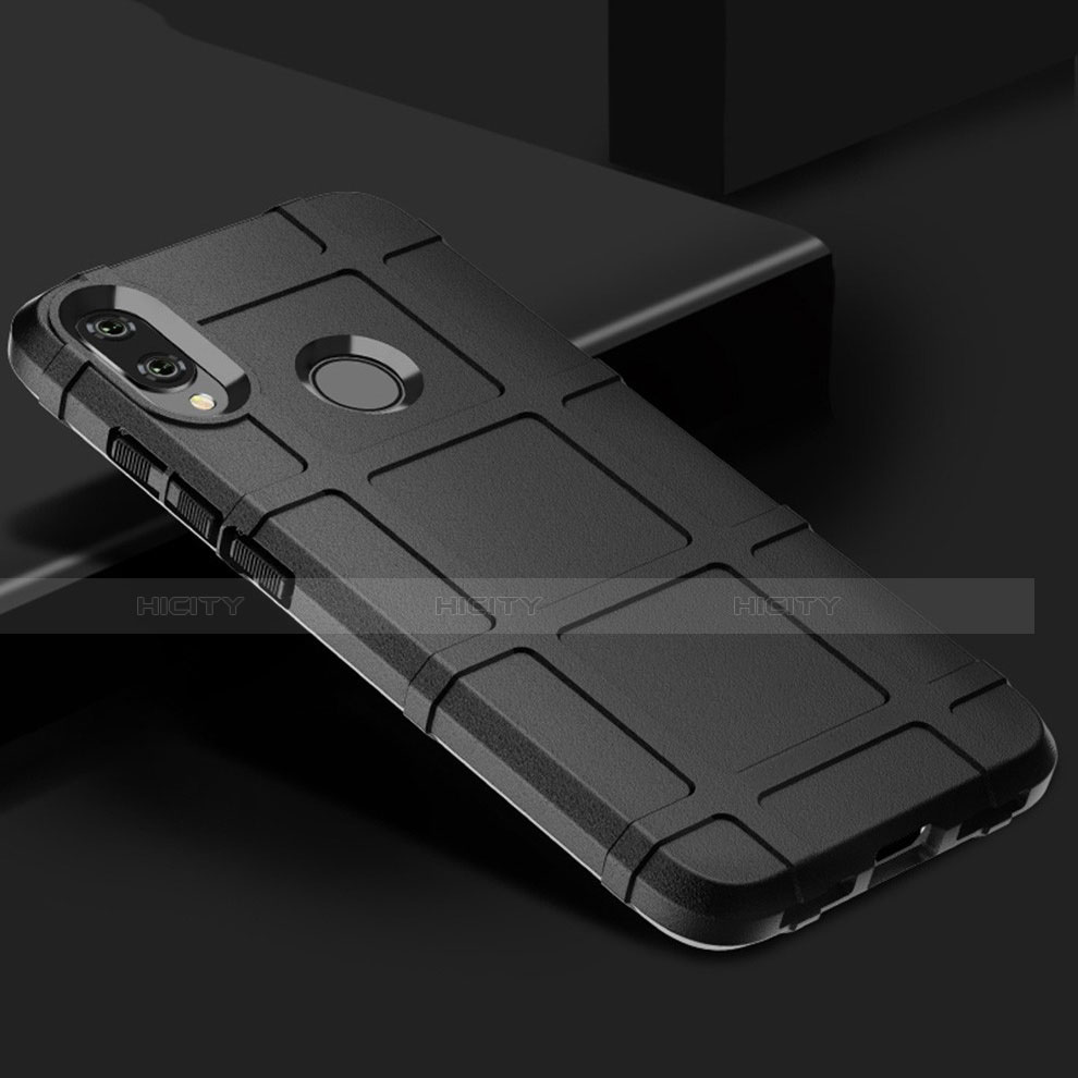 Funda Silicona Ultrafina Goma 360 Grados Carcasa para Xiaomi Redmi Note 7 Pro Negro
