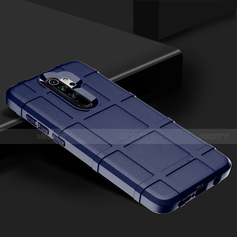 Funda Silicona Ultrafina Goma 360 Grados Carcasa para Xiaomi Redmi Note 8 Pro Azul