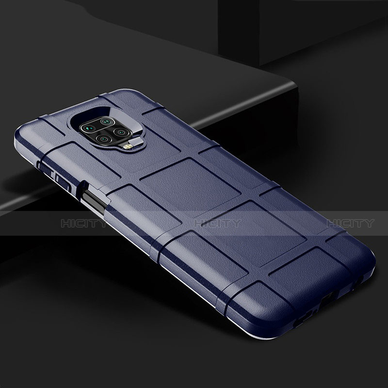 Funda Silicona Ultrafina Goma 360 Grados Carcasa para Xiaomi Redmi Note 9 Pro Azul