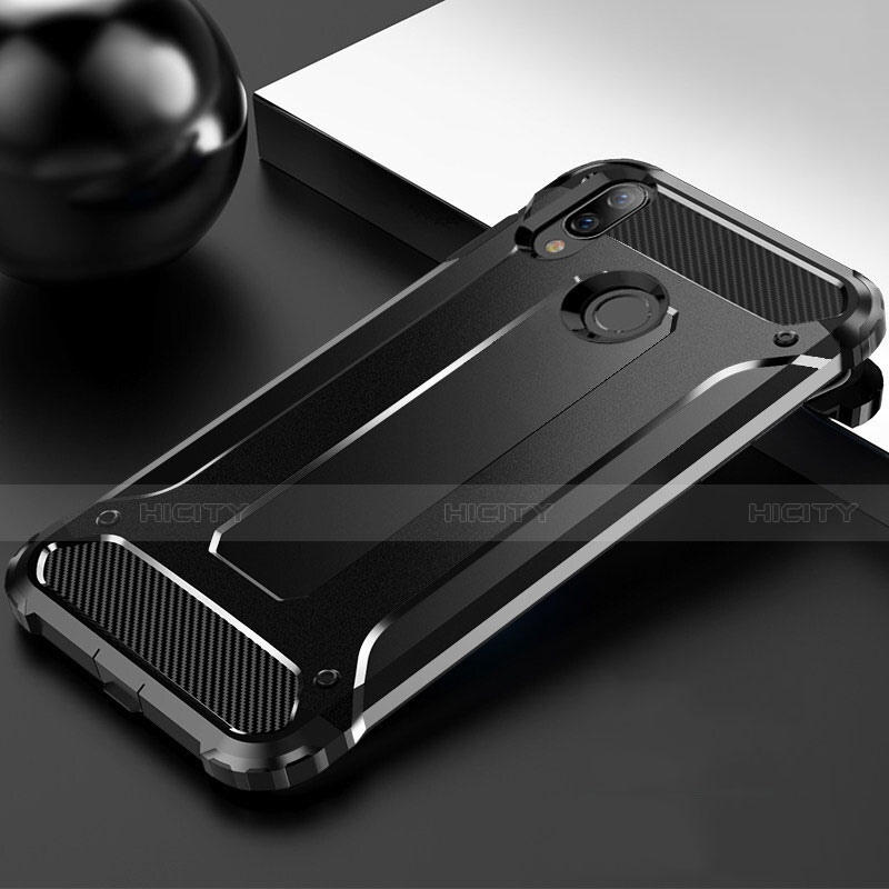 Funda Silicona Ultrafina Goma 360 Grados Carcasa S01 para Huawei Enjoy 9 Plus Negro