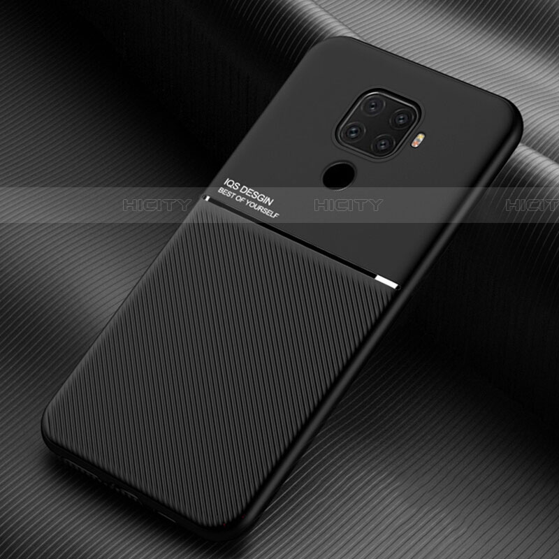 Funda Silicona Ultrafina Goma 360 Grados Carcasa S01 para Huawei Nova 5i Pro Negro