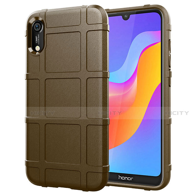 Funda Silicona Ultrafina Goma 360 Grados Carcasa S01 para Huawei Y6 Prime (2019) Marron