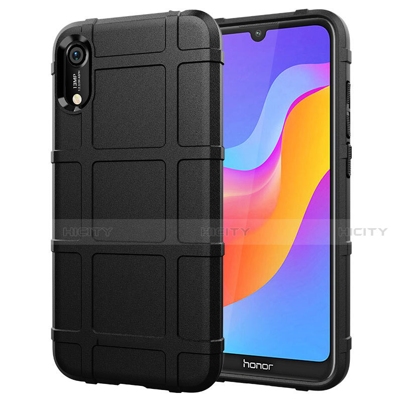 Funda Silicona Ultrafina Goma 360 Grados Carcasa S01 para Huawei Y6 Prime (2019) Negro