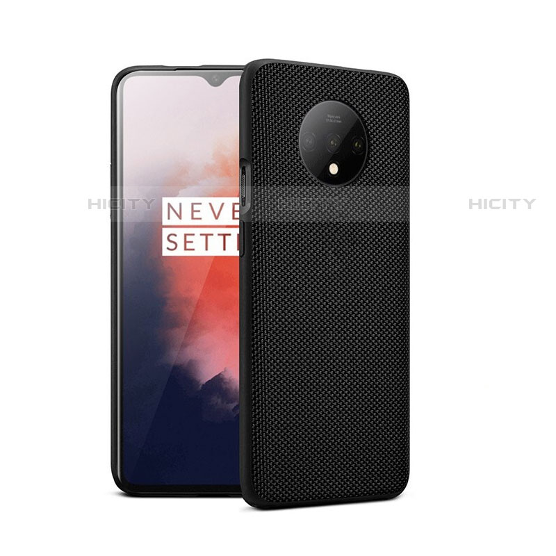 Funda Silicona Ultrafina Goma 360 Grados Carcasa S01 para OnePlus 7T Negro