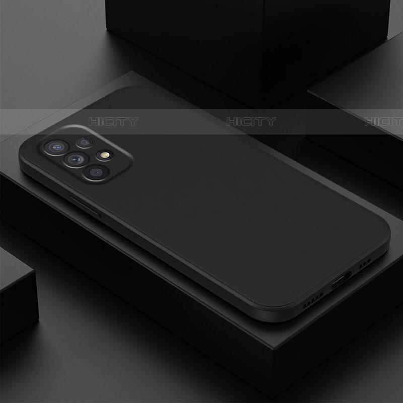 Funda Silicona Ultrafina Goma 360 Grados Carcasa S01 para Samsung Galaxy A33 5G Negro