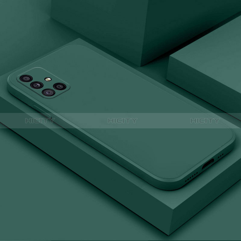 Funda Silicona Ultrafina Goma 360 Grados Carcasa S01 para Samsung Galaxy M40S Verde Noche
