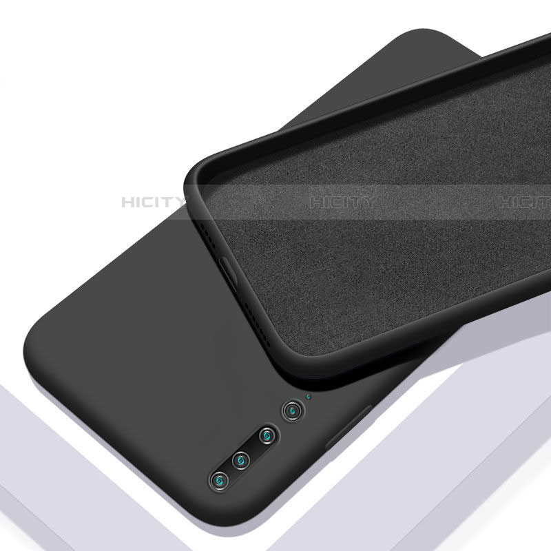 Funda Silicona Ultrafina Goma 360 Grados Carcasa S01 para Xiaomi Mi 10 Negro