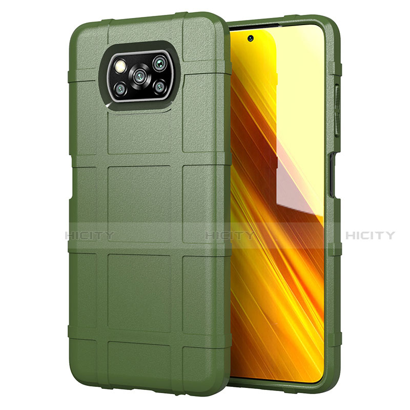 Funda Silicona Ultrafina Goma 360 Grados Carcasa S01 para Xiaomi Poco X3 Pro Verde