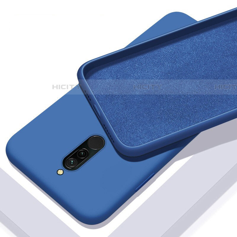 Funda Silicona Ultrafina Goma 360 Grados Carcasa S01 para Xiaomi Redmi 8 Azul