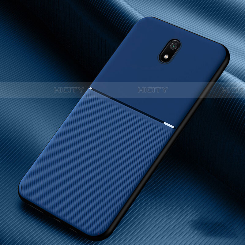 Funda Silicona Ultrafina Goma 360 Grados Carcasa S01 para Xiaomi Redmi 8A Azul