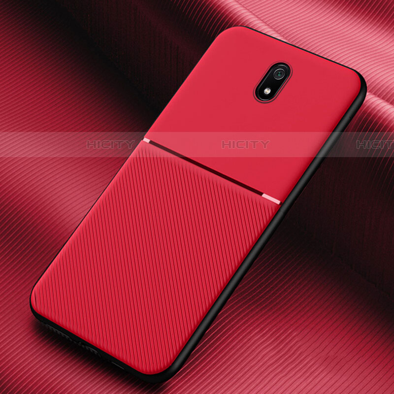 Funda Silicona Ultrafina Goma 360 Grados Carcasa S01 para Xiaomi Redmi 8A Rojo