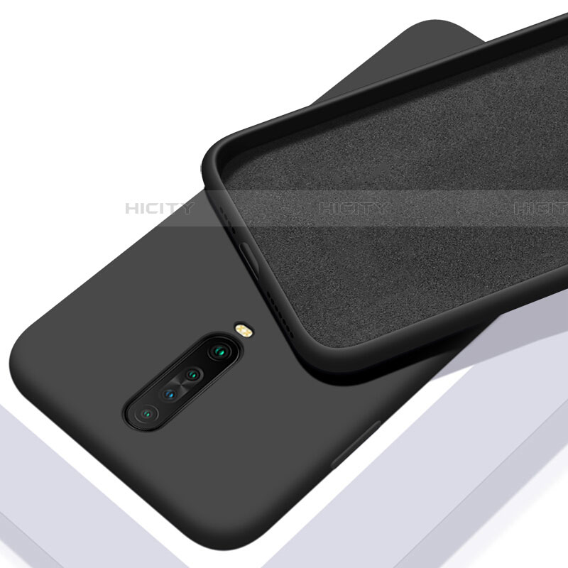 Funda Silicona Ultrafina Goma 360 Grados Carcasa S01 para Xiaomi Redmi K30 4G Negro