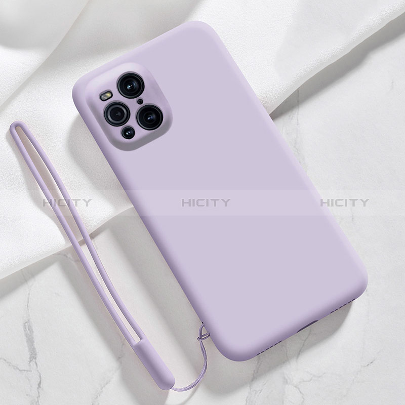 Funda Silicona Ultrafina Goma 360 Grados Carcasa S02 para Oppo Find X3 5G