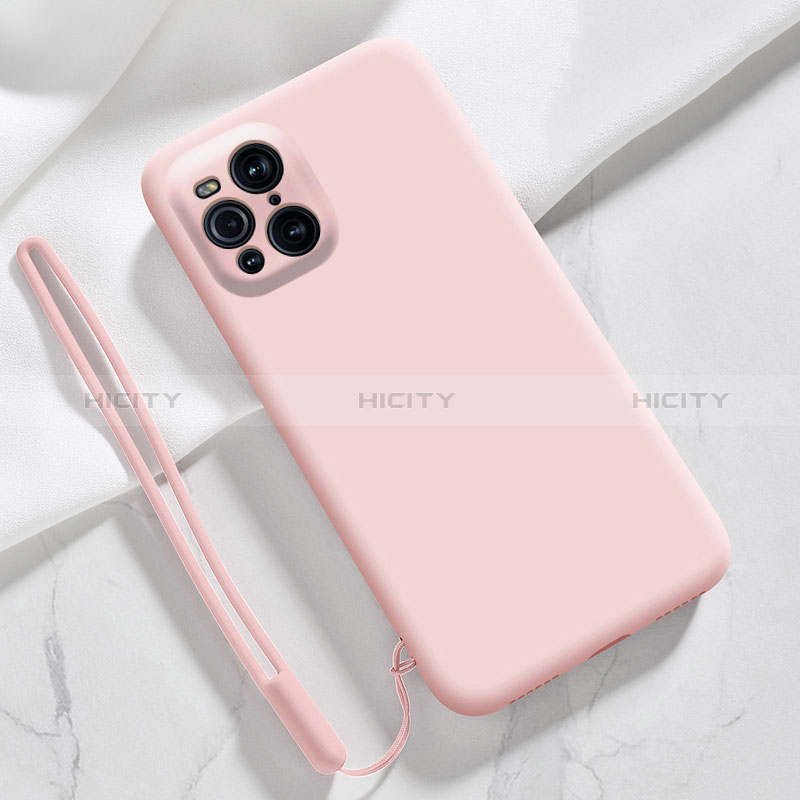 Funda Silicona Ultrafina Goma 360 Grados Carcasa S02 para Oppo Find X3 5G