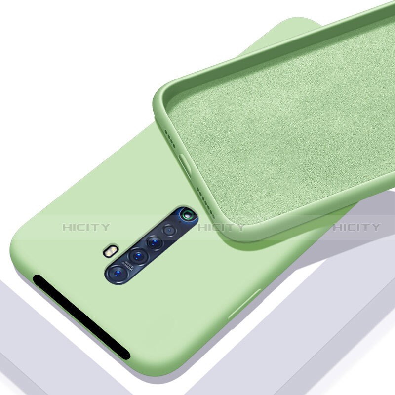 Funda Silicona Ultrafina Goma 360 Grados Carcasa S02 para Oppo Reno2 Verde