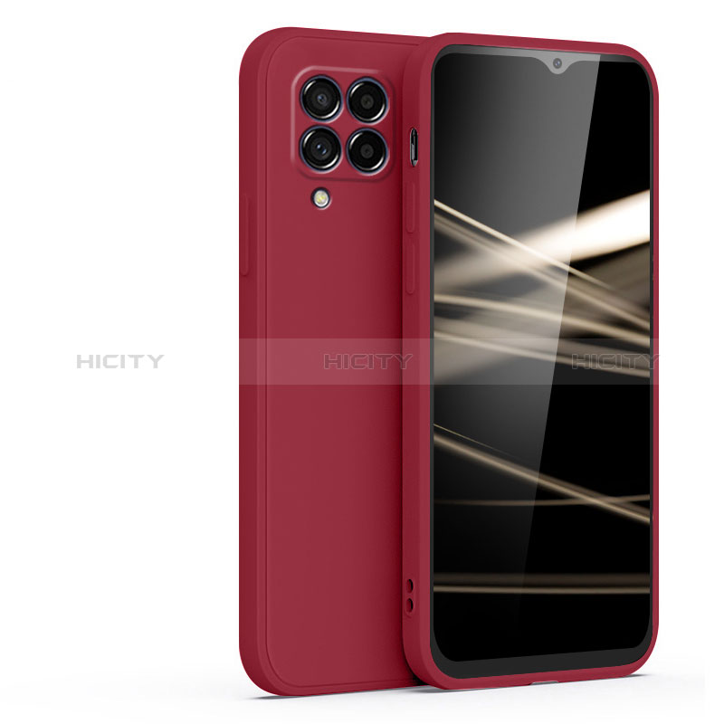 Funda Silicona Ultrafina Goma 360 Grados Carcasa S02 para Samsung Galaxy A42 5G Rojo