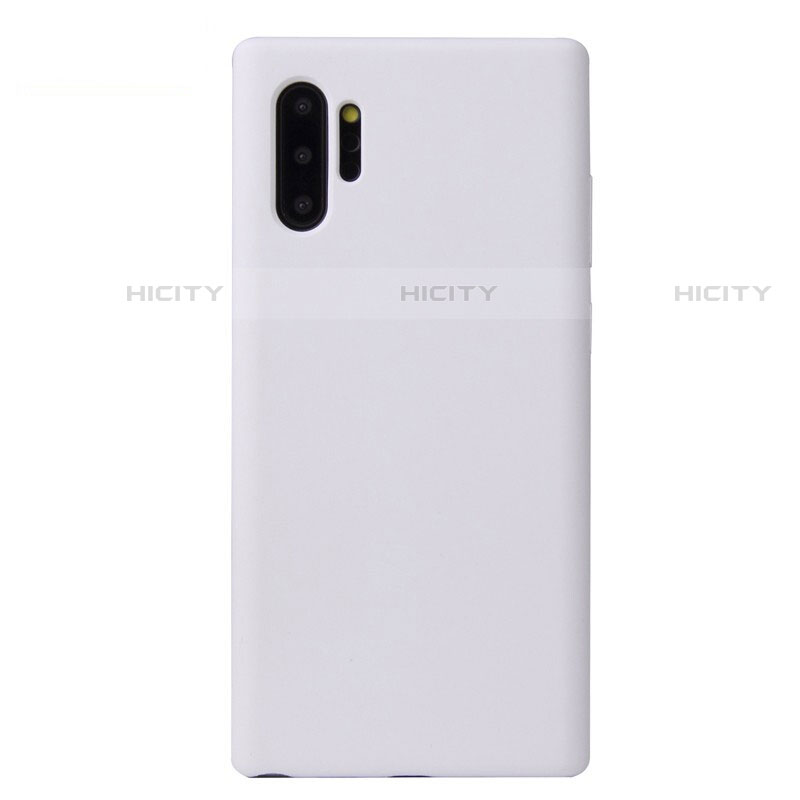 Funda Silicona Ultrafina Goma 360 Grados Carcasa S02 para Samsung Galaxy Note 10 Plus 5G Blanco