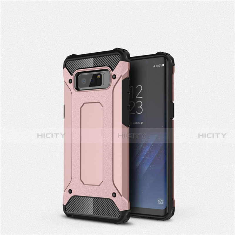 Funda Silicona Ultrafina Goma 360 Grados Carcasa S02 para Samsung Galaxy Note 8 Duos N950F