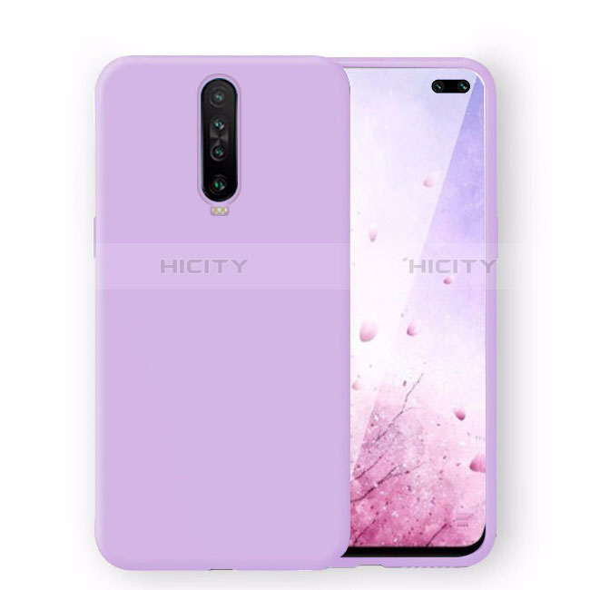 Funda Silicona Ultrafina Goma 360 Grados Carcasa S02 para Xiaomi Poco X2 Morado