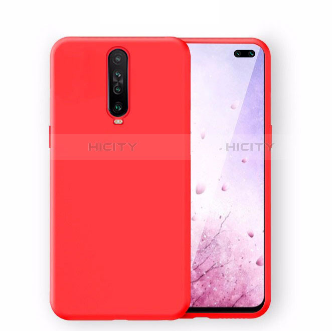 Funda Silicona Ultrafina Goma 360 Grados Carcasa S02 para Xiaomi Poco X2 Rojo