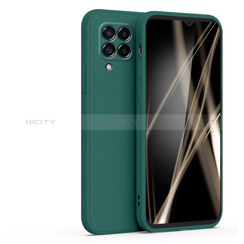 Funda Silicona Ultrafina Goma 360 Grados Carcasa S03 para Samsung Galaxy A12 Nacho Verde Noche