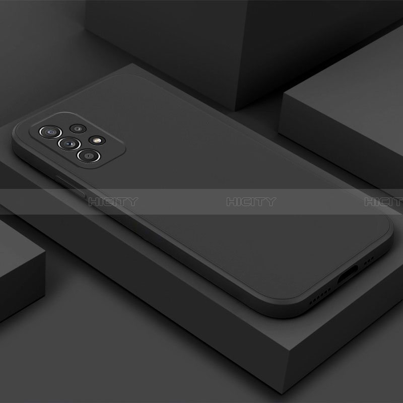 Funda Silicona Ultrafina Goma 360 Grados Carcasa S03 para Samsung Galaxy A32 5G Negro