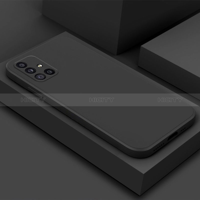Funda Silicona Ultrafina Goma 360 Grados Carcasa S03 para Samsung Galaxy A71 4G A715 Negro
