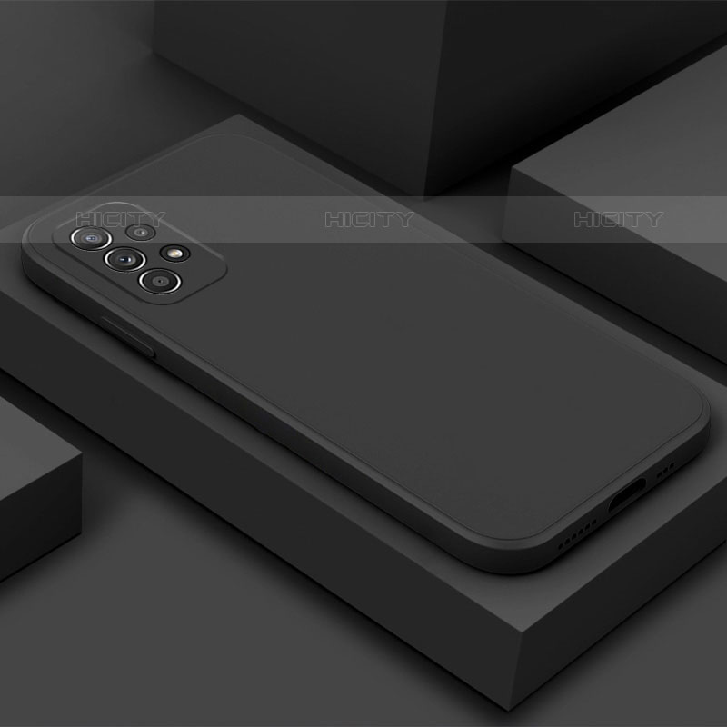 Funda Silicona Ultrafina Goma 360 Grados Carcasa S03 para Samsung Galaxy M32 5G Negro