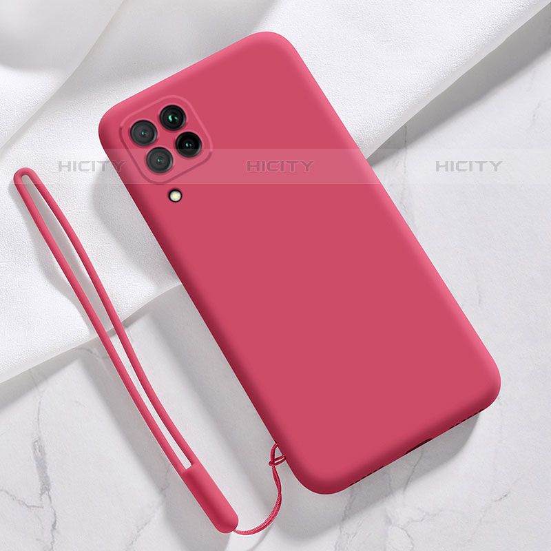 Funda Silicona Ultrafina Goma 360 Grados Carcasa S03 para Samsung Galaxy M62 4G Rosa Roja