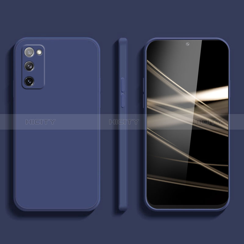 Funda Silicona Ultrafina Goma 360 Grados Carcasa S03 para Samsung Galaxy S20 FE (2022) 5G Azul