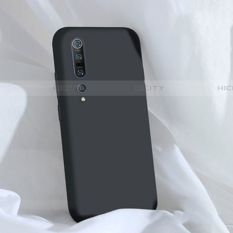 Funda Silicona Ultrafina Goma 360 Grados Carcasa S03 para Xiaomi Mi 10 Pro Negro