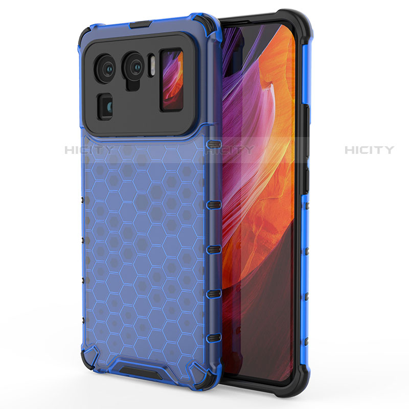 Funda Silicona Ultrafina Goma 360 Grados Carcasa S03 para Xiaomi Mi 11 Ultra 5G Azul