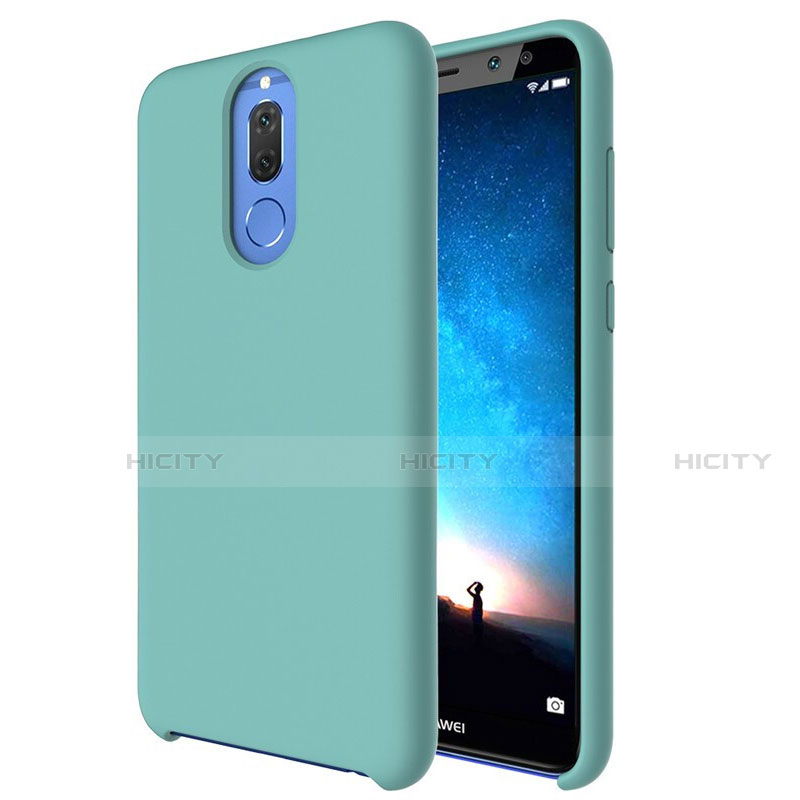 Funda Silicona Ultrafina Goma 360 Grados Carcasa S04 para Huawei G10 Cian