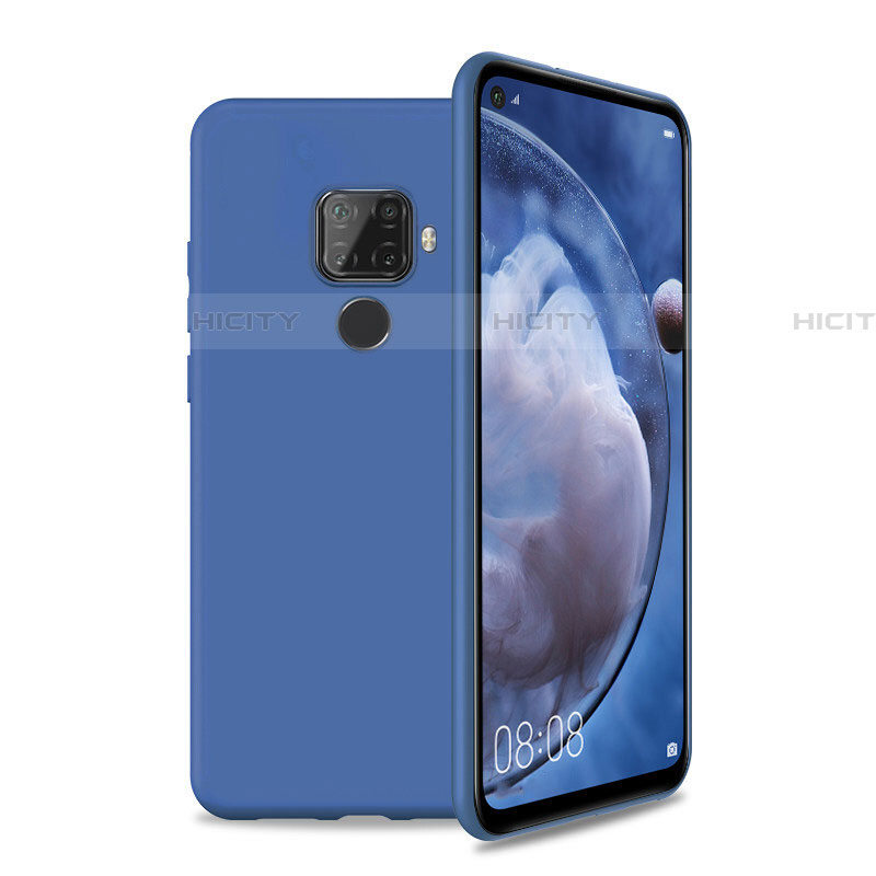 Funda Silicona Ultrafina Goma 360 Grados Carcasa S04 para Huawei Nova 5i Pro Azul