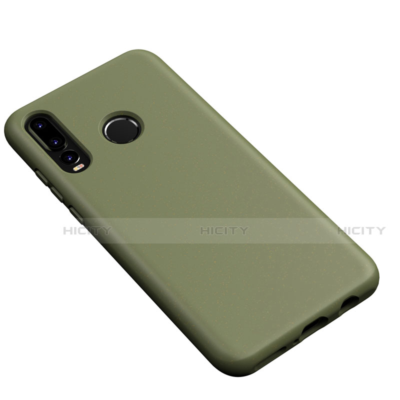 Funda Silicona Ultrafina Goma 360 Grados Carcasa S04 para Huawei P30 Lite New Edition Verde