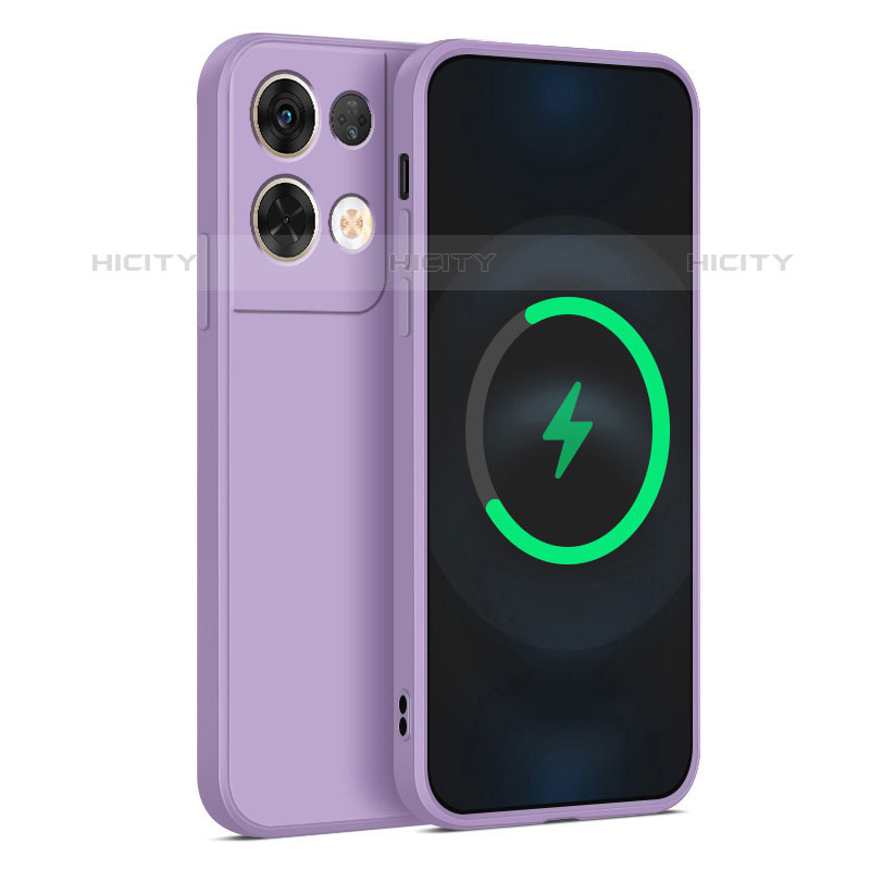 Funda Silicona Ultrafina Goma 360 Grados Carcasa S04 para Oppo Reno8 Pro 5G